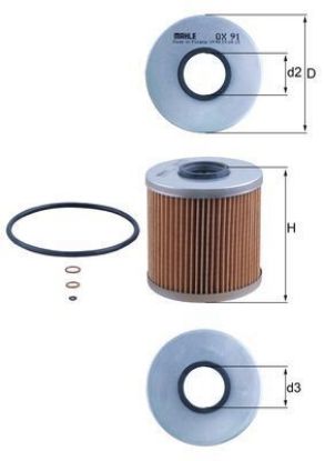 Oil Filter BMW - 11 42 1 709 514