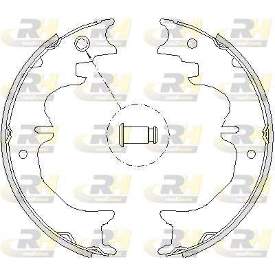 Brake Shoe Set, parking brake TOYOTA - 46540-60010