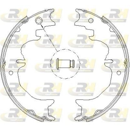 Brake Shoe Set, parking brake TOYOTA - 46540-60010