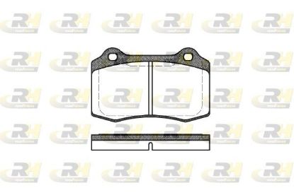 Brake Pad Set, disc brake Volvo S60/V70 2.5i T 03- tagu