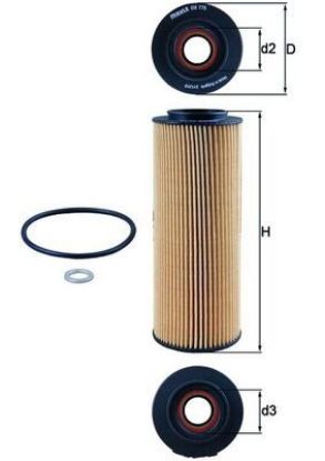 Oil Filter HYUNDAI - 263203A000, KIA - 263203A100
