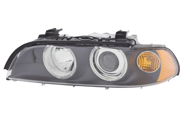 Headlight BMW E39 halogen/H7 vasak, kollane