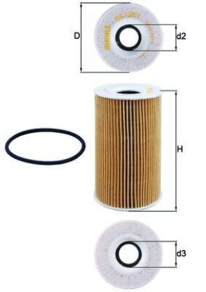 Oil Filter PORSCHE - 996 107 225 60