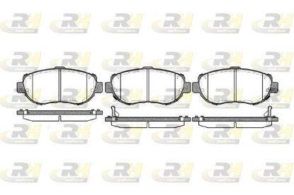 Brake Pad Set, disc brake Lexus IS 99- esim.