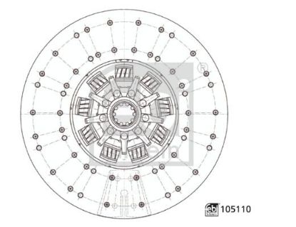 Clutch Disc RENAULT - -