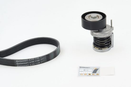 V-Ribbed Belt Set GOLF V (1K1), GOLF VI (5K1) T38214 + 6PK1100-CON