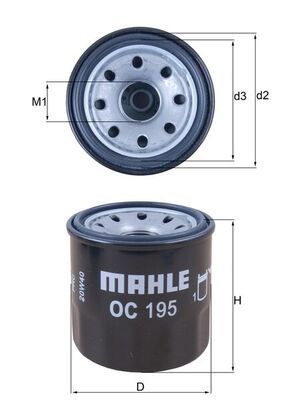 Oil Filter MAZDA - B651-14-302