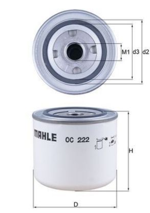 Oil Filter PH5458 - VOLVO