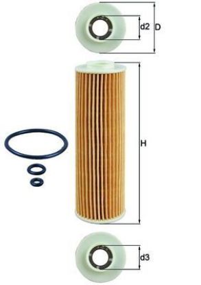 Oil Filter MERCEDES-BENZ - 271 180 00 09