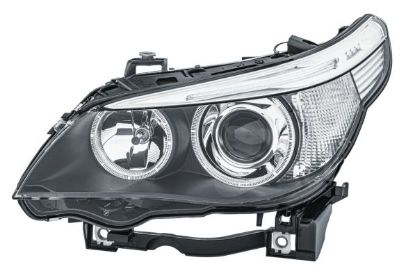 Headlight BMW E60 Bi-Xenon kurvit. vasak