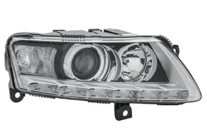 Headlight Audi A6 D3S/H7+LED 04a.- parem