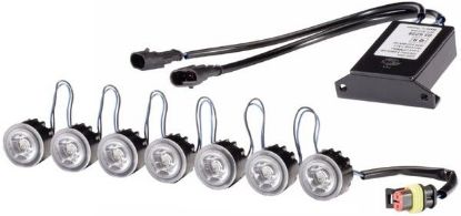 Daytime Running Light Set LEDayFlex 7xLED, 12/24V
