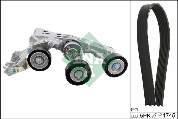 V-Ribbed Belt Set MERCEDES-BENZ - 640 200 18 70