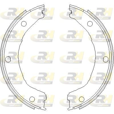 Brake Shoe Set, parking brake Ford Escort 95-