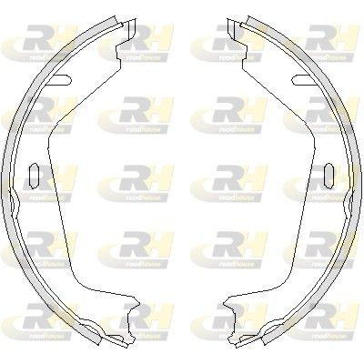 Brake Shoe Set, parking brake VOLVO - 31262869