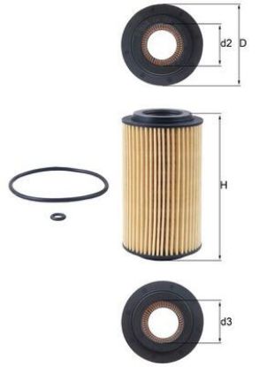 Oil Filter GENERAL MOTORS - 90570368