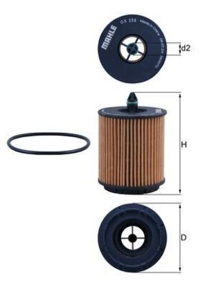 Oil Filter GENERAL MOTORS - 93175493