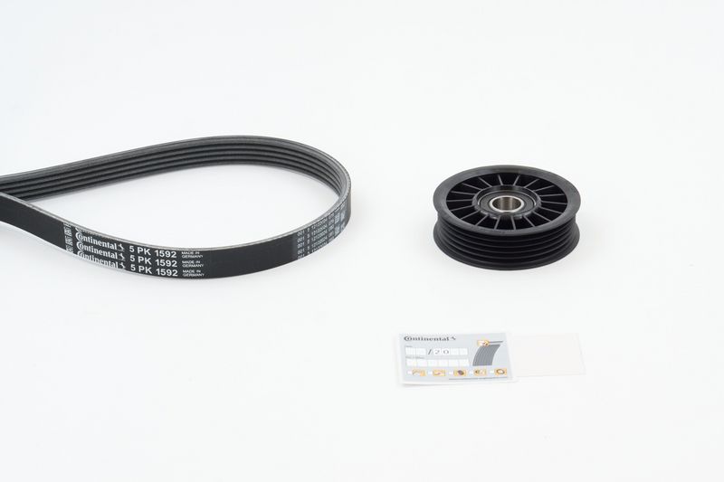 V-Ribbed Belt Set A6 (4B2, C5), PASSAT (3B2) T38375 + 5PK1592-CON