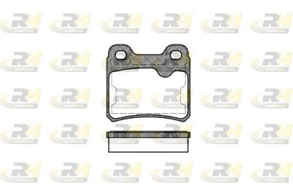 Brake Pad Set, disc brake Opel ASTRA,OMEGA,VECTRA A 88-