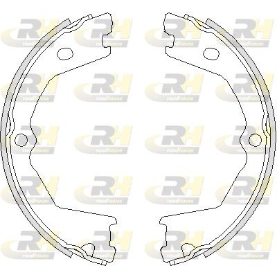 Brake Shoe Set, parking brake IVECO - 42535858
