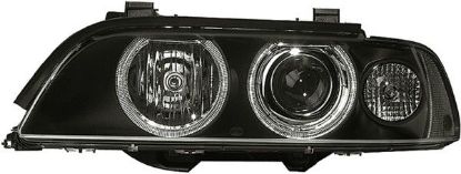 Headlight BMW E39 halogen/H7 vasak, valge