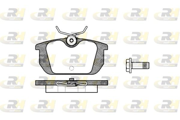 Brake Pad Set, disc brake ALFA 33,145,155 94-97 tagum.