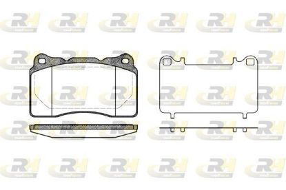 Brake Pad Set, disc brake VOLVO S60, V70 II (SW)