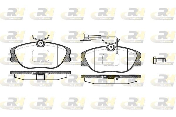 Brake Pad Set, disc brake Lancia KAPPA,THEMA,ALFA 155 9
