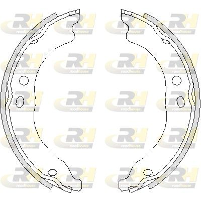 Brake Shoe Set, parking brake PSA - 4241.N5