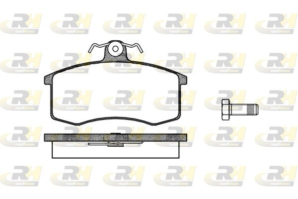 Brake Pad Set, disc brake Lada SAMARA 95-esim.