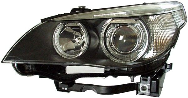 Headlight BMW E60 Bi-Xenon kurvit. parem