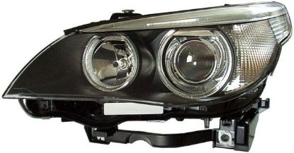 Headlight BMW E60 Bi-Xenon kurvit. parem