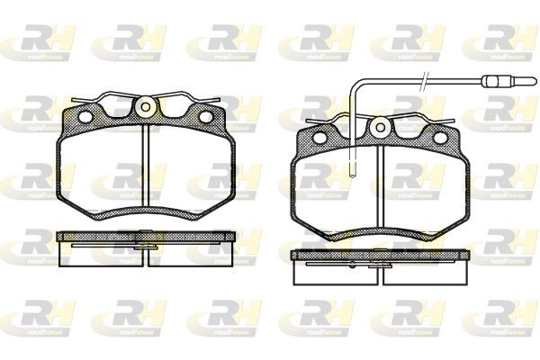 Brake Pad Set, disc brake Peugeot 205 83-87 esim.