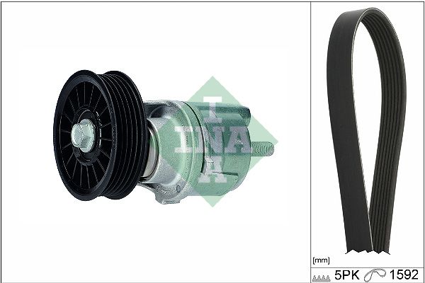 V-Ribbed Belt Set VAG - 028 903 137 AR