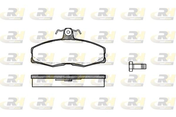 Brake Pad Set, disc brake Skoda FAVORIT 91-95 esim.