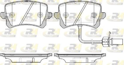 Brake Pad Set, disc brake AUDI Q3 (8U) (06/11-)