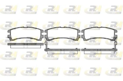 Brake Pad Set, disc brake Nissan TERRANO,PATFINDER 87-9