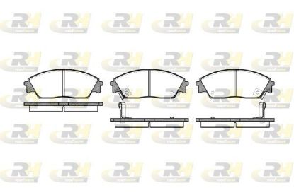 Brake Pad Set, disc brake Honda CIVIC 87-97 esim.