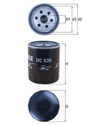 Oil Filter FORD - 1 339 125
