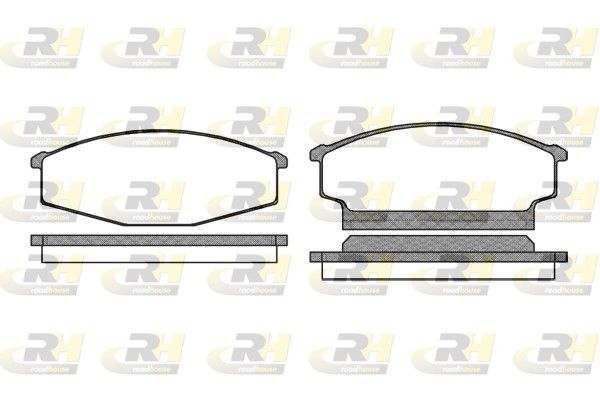 Brake Pad Set, disc brake Nissan CABSTAR,PATROL 88-97 e