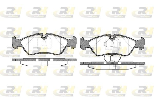 Brake Pad Set, disc brake Vectra A,B/ASCONA,OMEGA 88-02