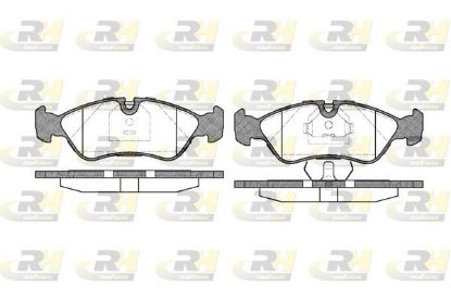 Brake Pad Set, disc brake Vectra A,B/ASCONA,OMEGA 88-02