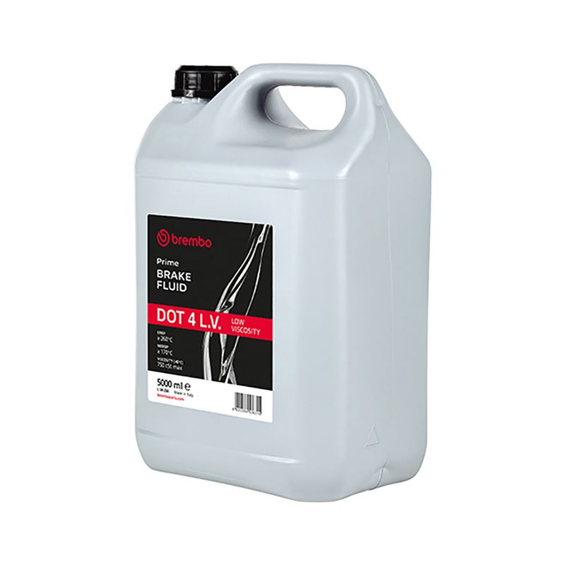 Brake Fluid Low viscosity DOT4 5L