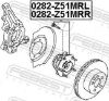 Wheel Hub NISSAN 40203-JP11A