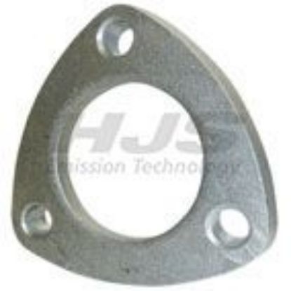 Flange, exhaust pipe Flansch BD=51 TKD=76