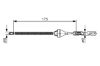Cable Pull, parking brake FORD - 1 220 462