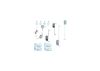Accessory Kit, brake shoes
