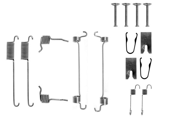 Accessory Kit, brake shoes