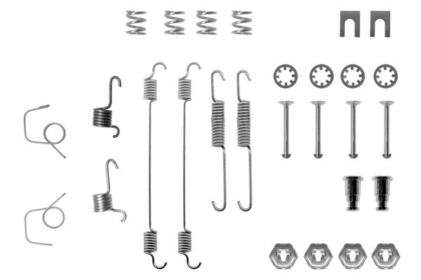 Accessory Kit, brake shoes