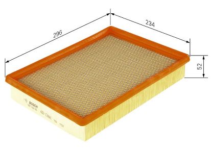 Air Filter CHEVROLET - 93 185 452, OPEL - 58 35 142